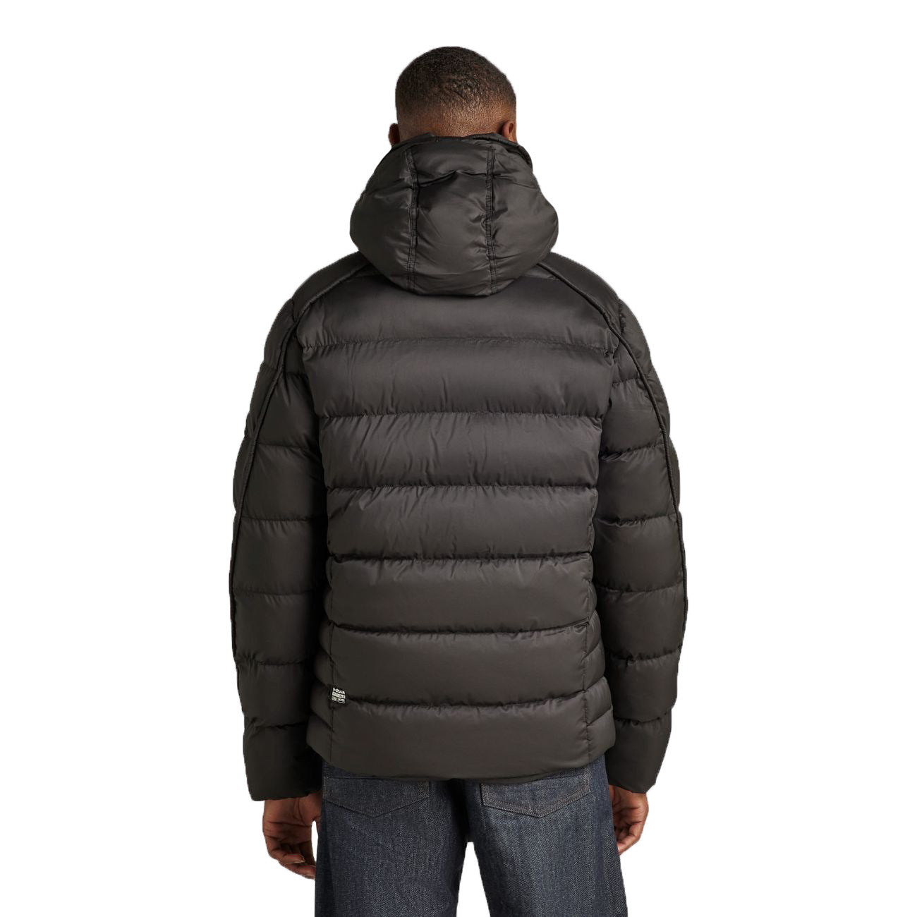 G-STAR RAW DENIM G-WHISTLER PADDED HOODED JACKET Herren Winter Steppjacke
