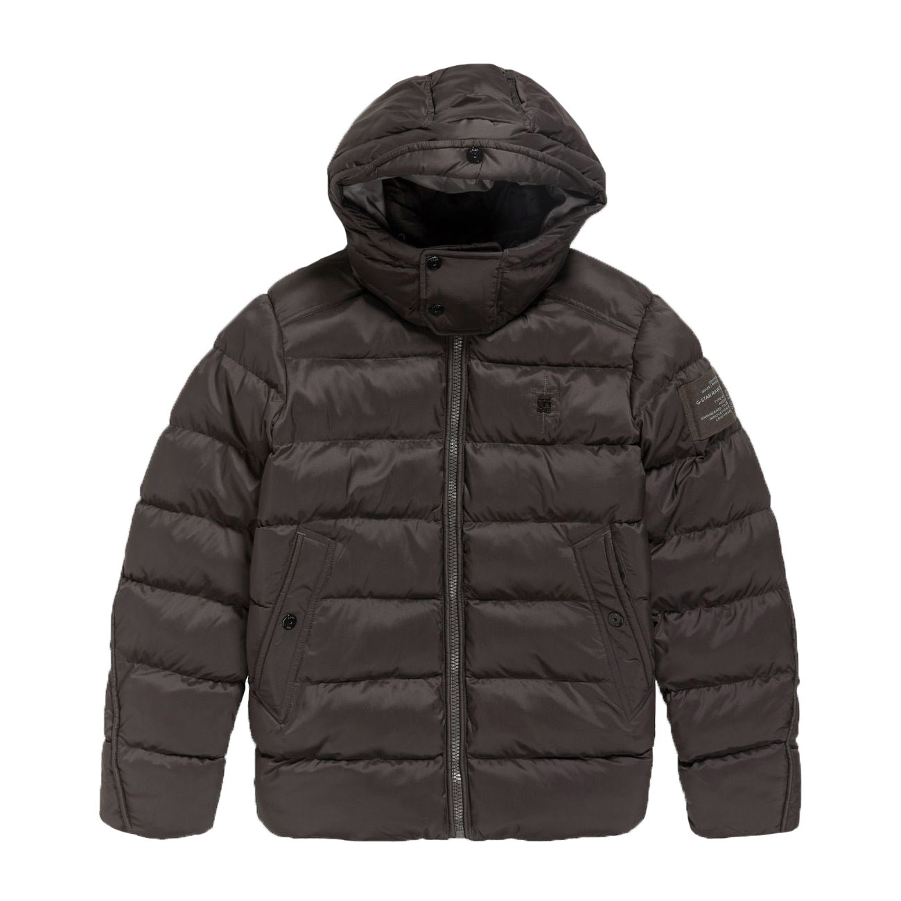 G-STAR RAW DENIM G-WHISTLER PADDED HOODED JACKET Herren Winter Steppjacke