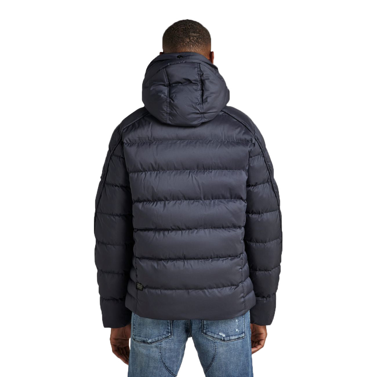 G-STAR RAW DENIM G-WHISTLER PADDED HOODED JACKET Herren Winter Steppjacke