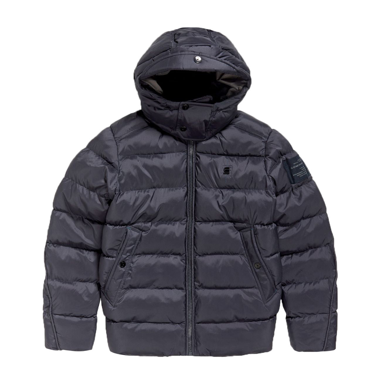 G-STAR RAW DENIM G-WHISTLER PADDED HOODED JACKET Herren Winter Steppjacke