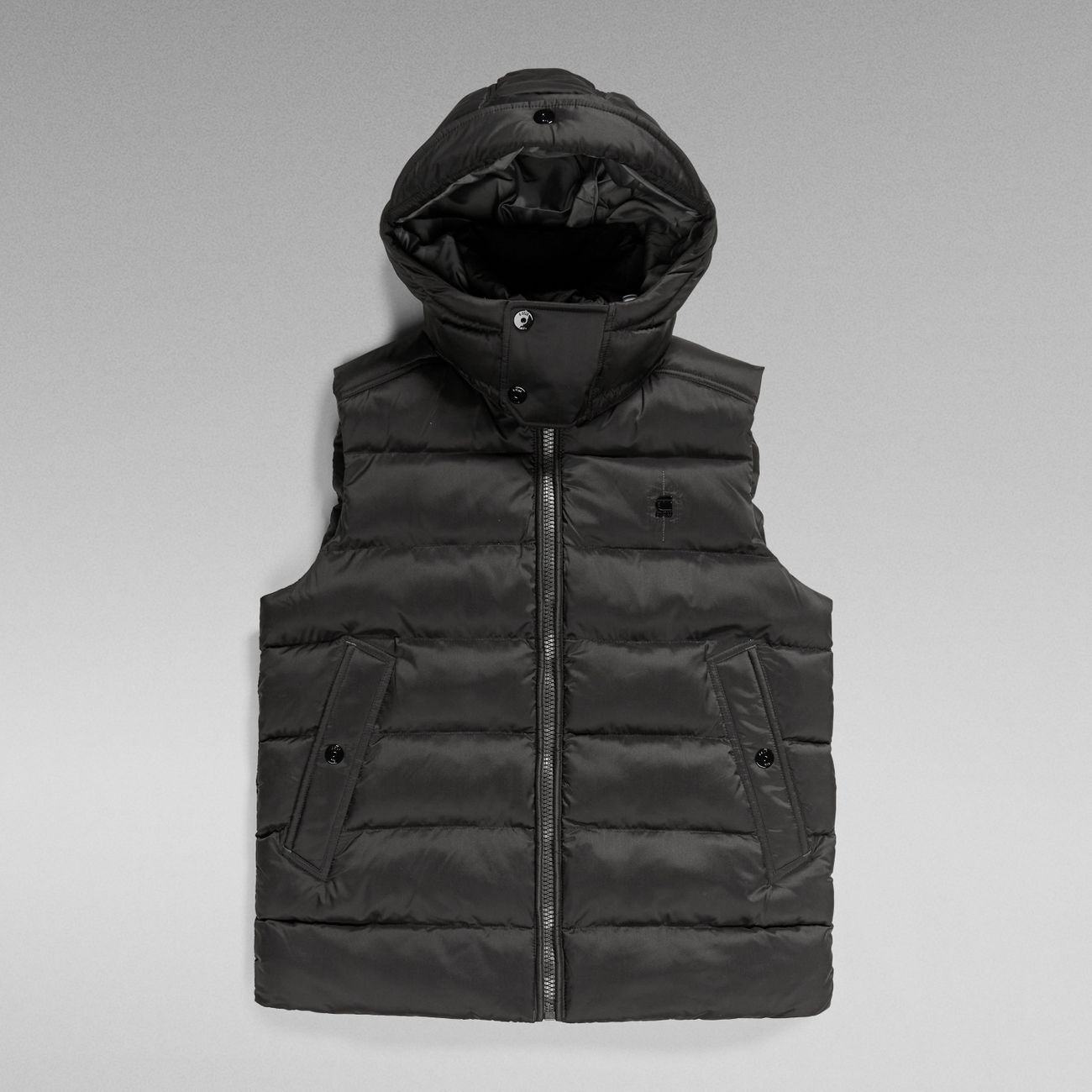 G-STAR RAW DENIM G-WHISTLER PADDED HOODED VEST Herren Weste