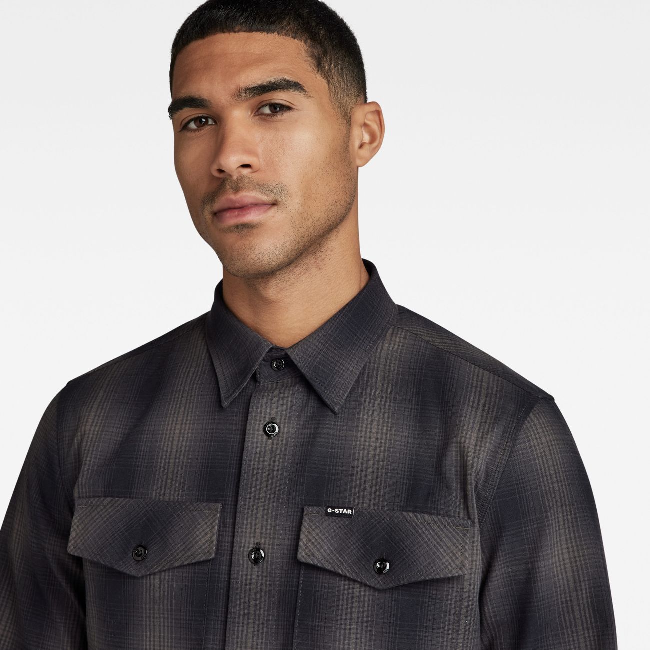 G-STAR RAW DENIM MARINE SLIM SHIRT L/S Herren Hemd