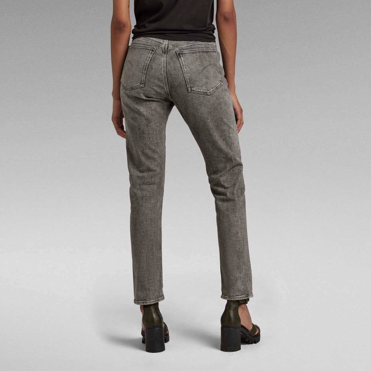 G-STAR RAW DENIM VIRJINYA SLIM Faded Carbon Damen Jeans