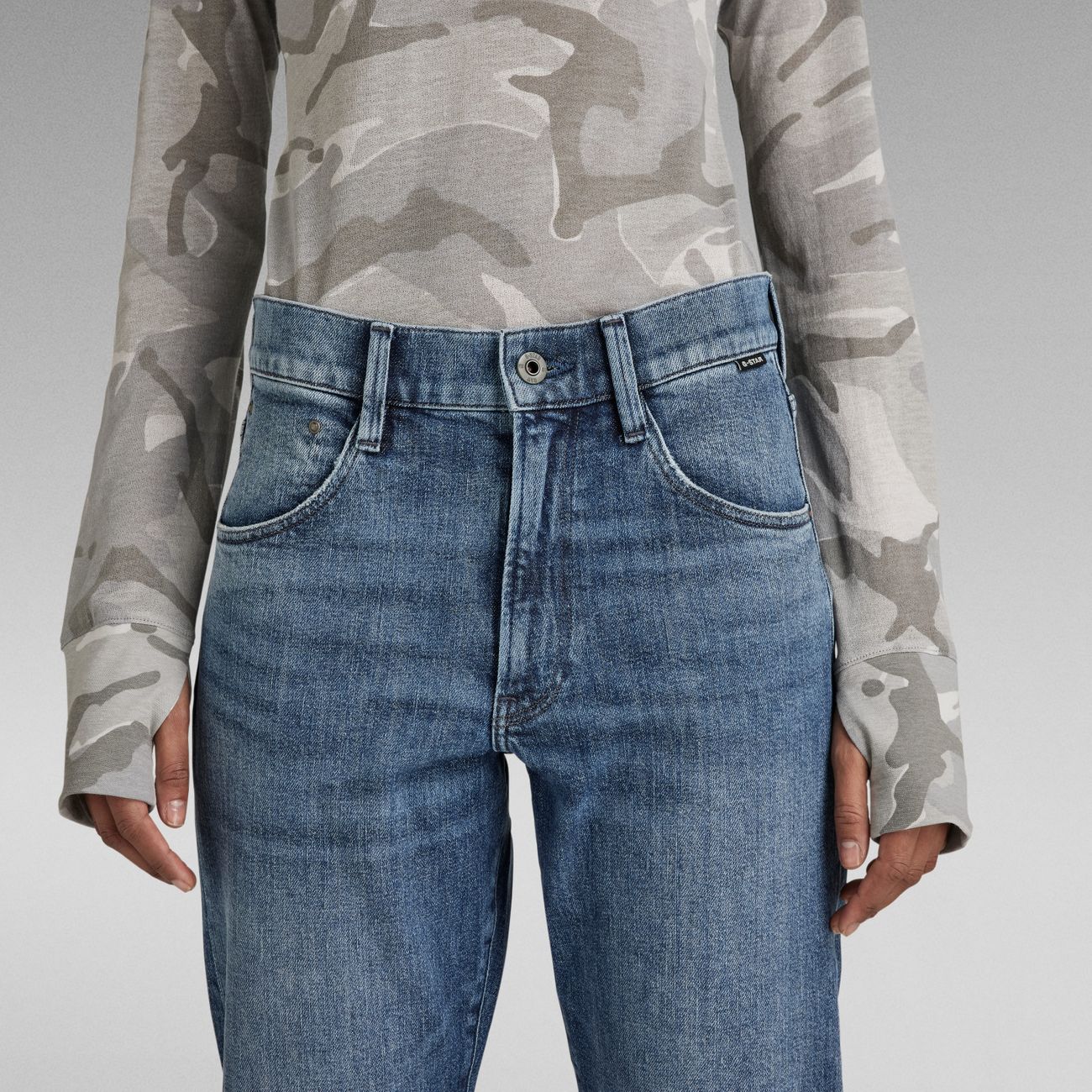 G-STAR RAW DENIM VIRJINYA SLIM Faded Santorini Damen Jeans