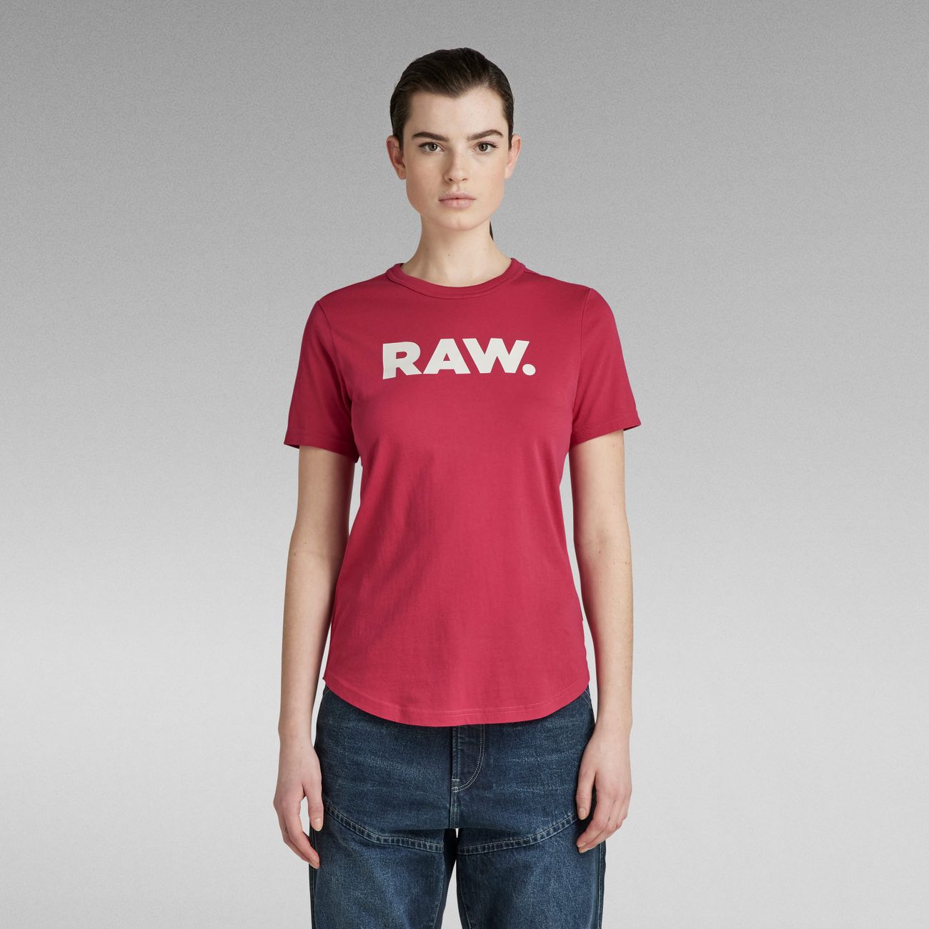 G-STAR RAW DENIM RAW. SLIM R T Damen T-Shirt