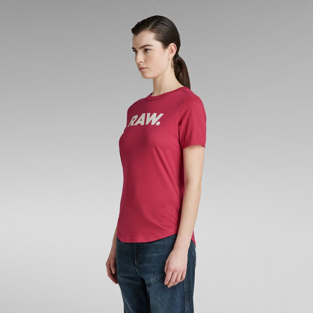 G-STAR RAW DENIM RAW. SLIM R T Damen T-Shirt