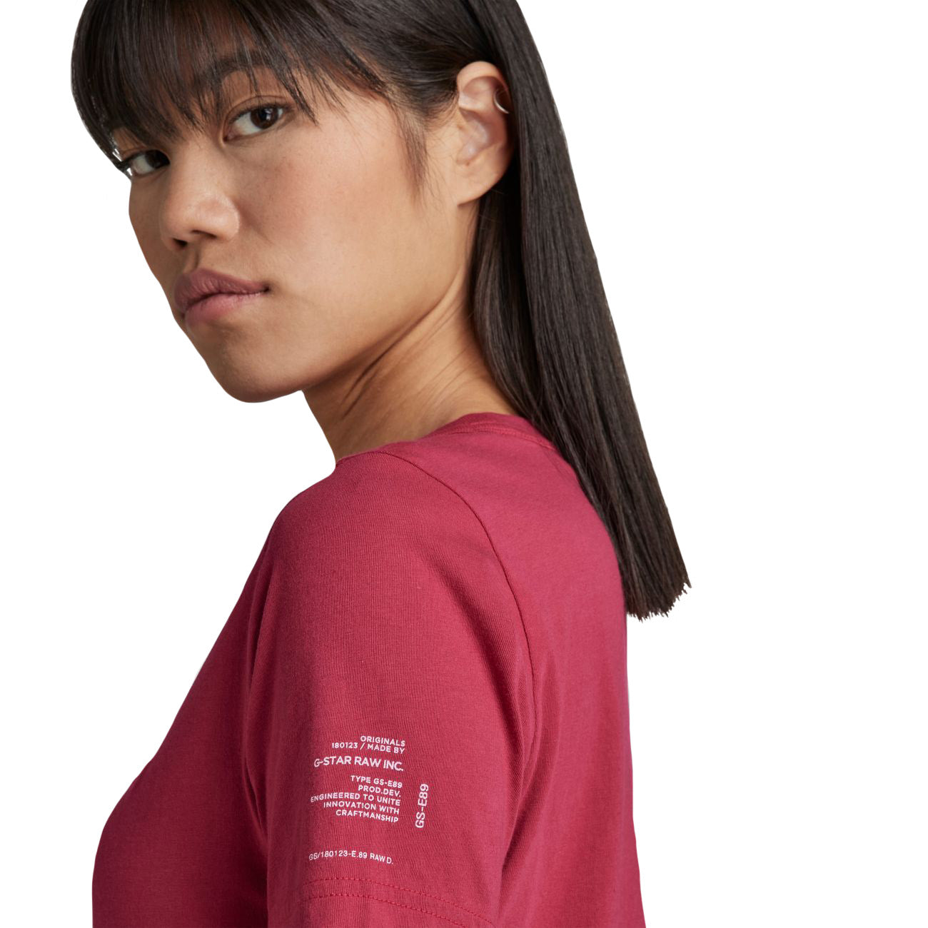 G-STAR RAW DENIM MYSID R T OPTIC SLIM Damen T-Shirt