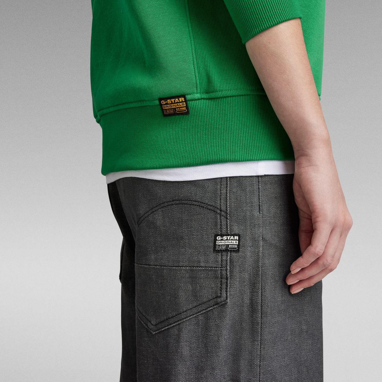 G-STAR RAW DENIM PREMIUM CORE 2.0 R SW WMN Damen Sweatshirt