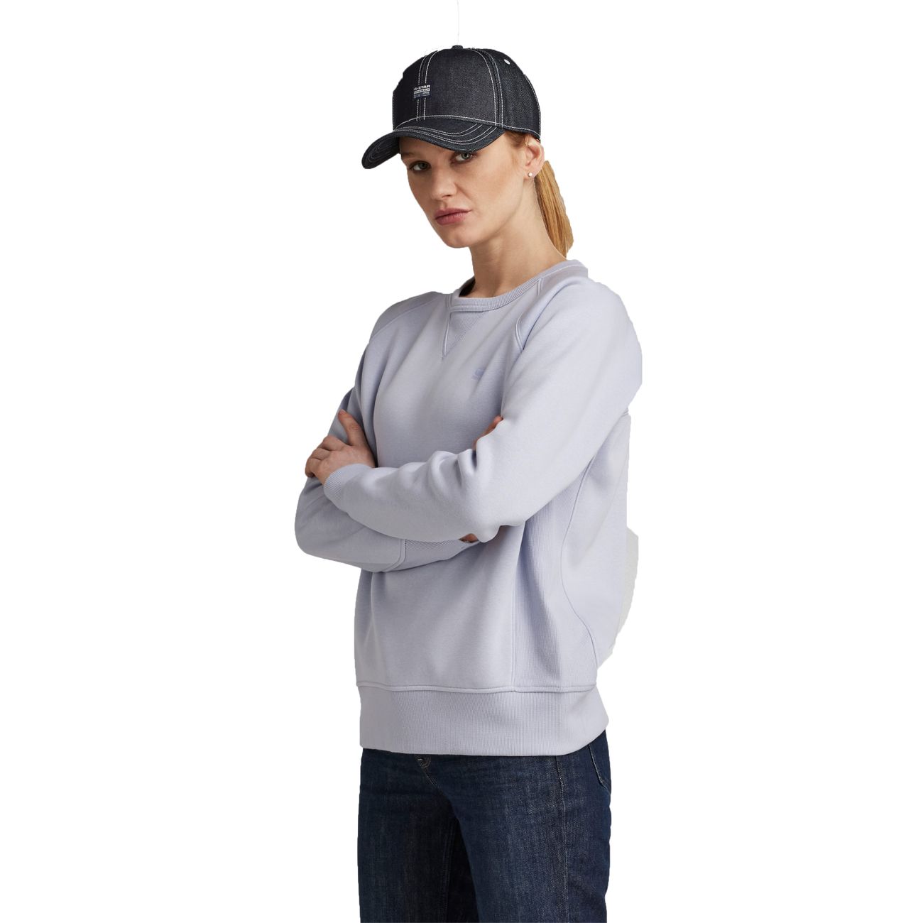 G-STAR RAW DENIM PREMIUM CORE 2.0 R SW WMN Damen Sweatshirt