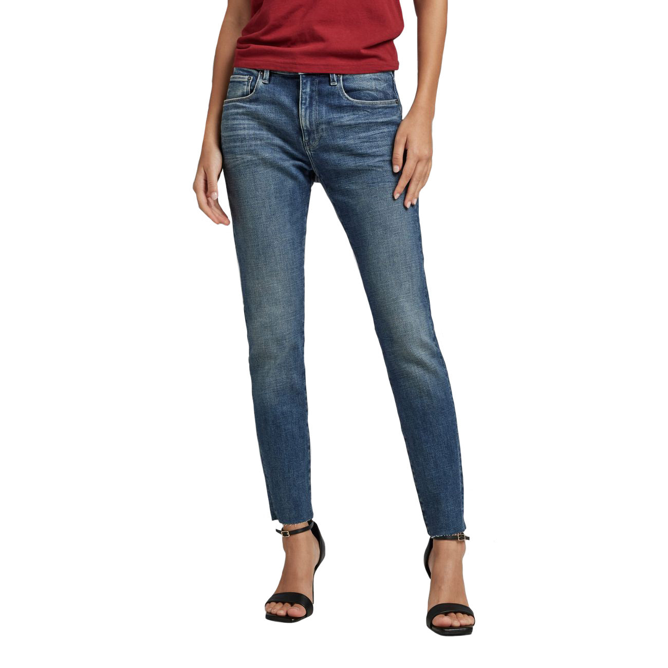 G-STAR RAW DENIM 3301 SKINNY ANKLE Damen Jeans