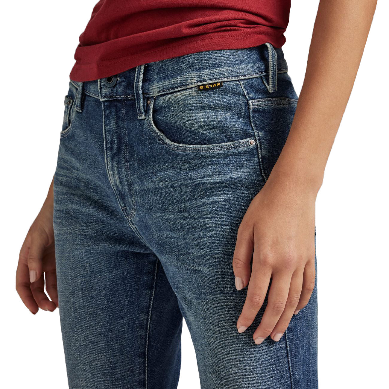 G-STAR RAW DENIM 3301 SKINNY ANKLE Damen Jeans