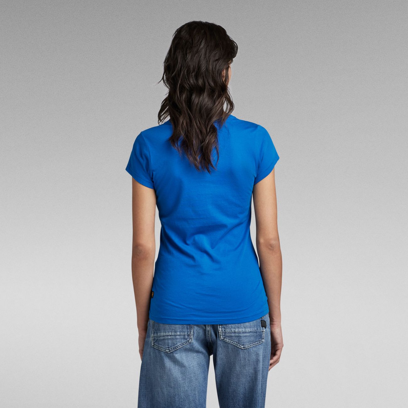 G-STAR RAW DENIM EYBEN SLIM V WMN S/S Damen T-Shirt