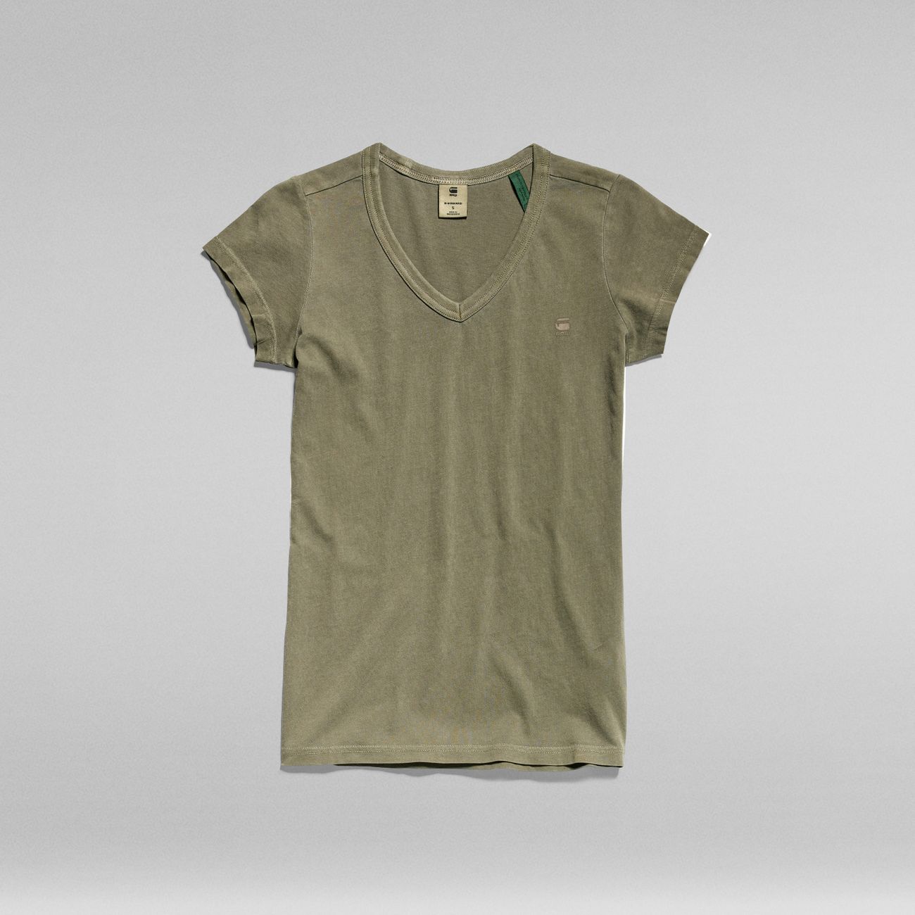 G-STAR RAW DENIM EYBEN SLIM V WMN S/S Damen T-Shirt