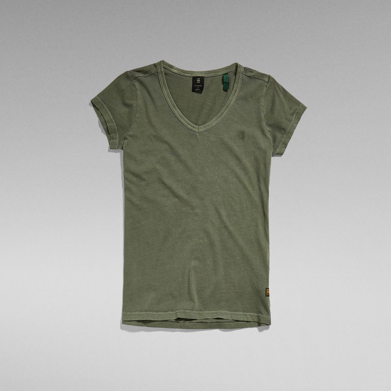 G-STAR RAW DENIM EYBEN SLIM V WMN S/S Damen T-Shirt