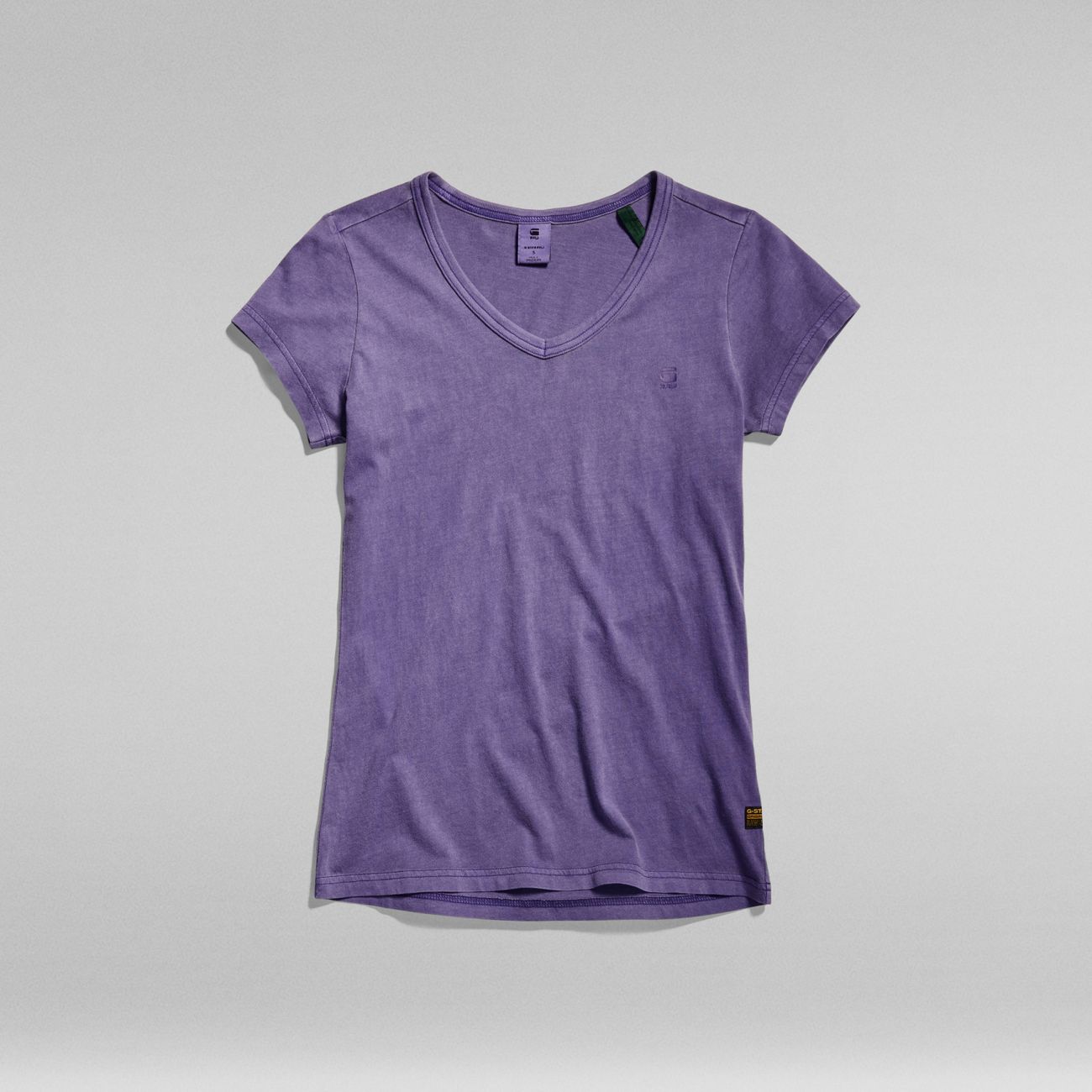 G-STAR RAW DENIM EYBEN SLIM V WMN S/S Damen T-Shirt