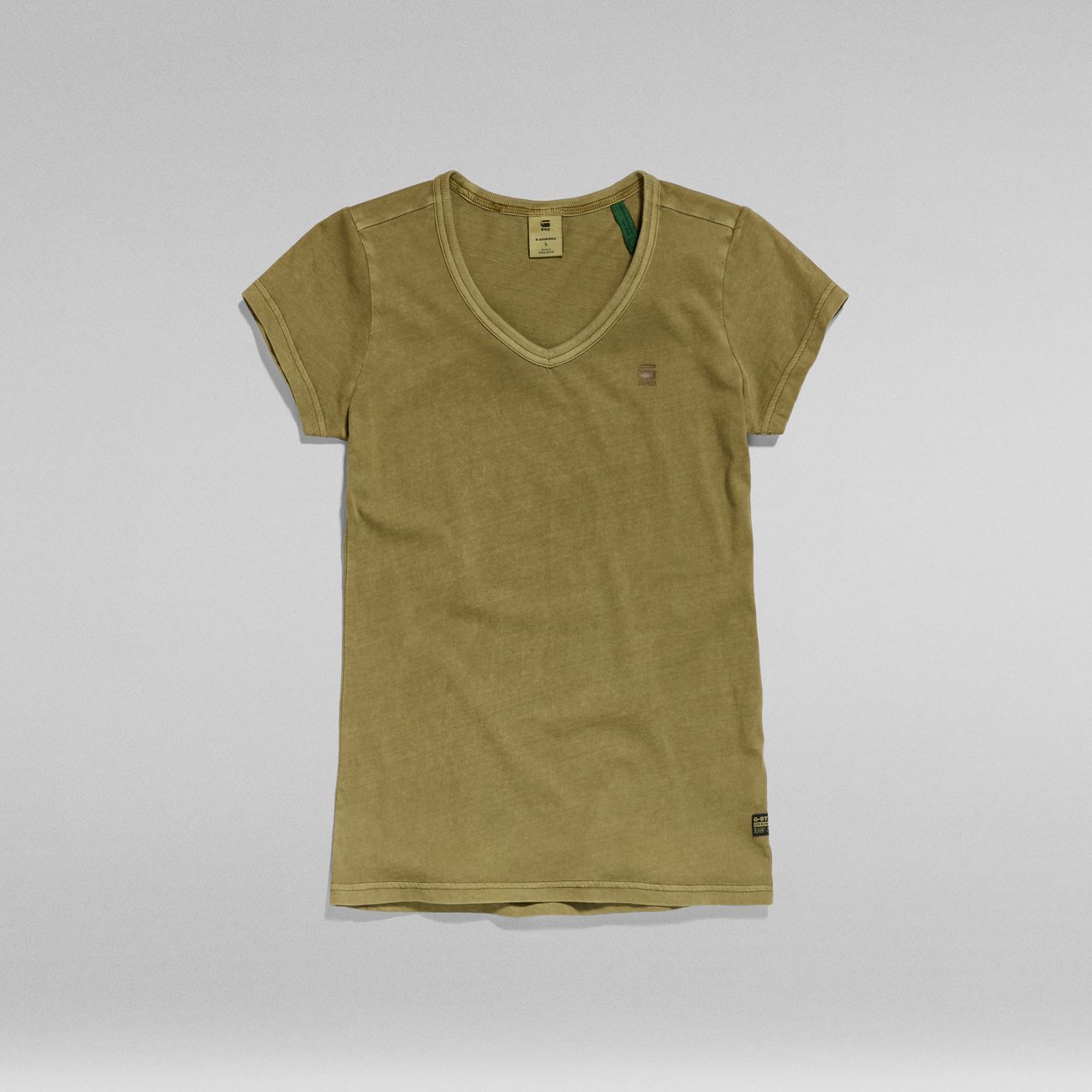 G-STAR RAW DENIM EYBEN SLIM V WMN S/S Damen T-Shirt