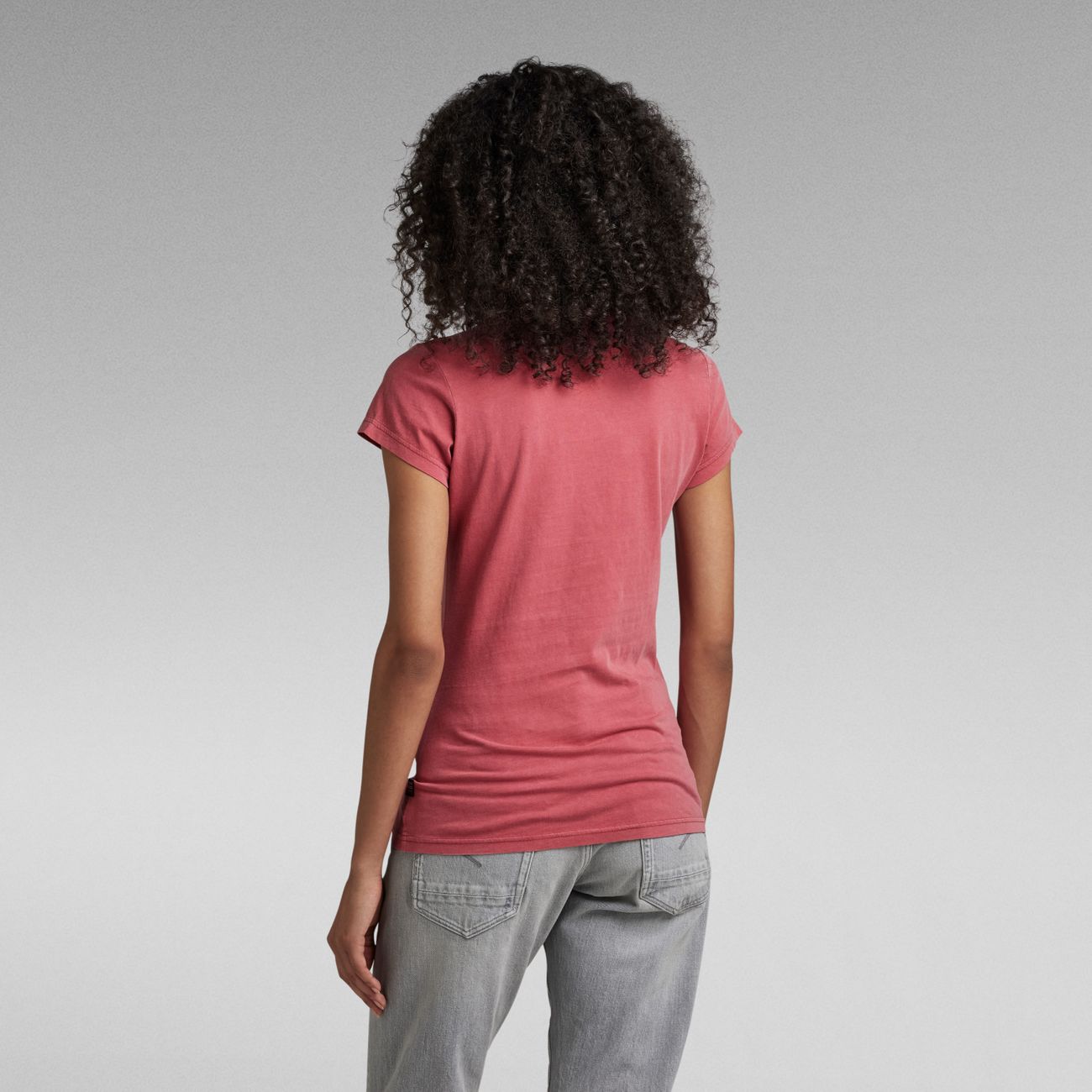 G-STAR RAW DENIM EYBEN SLIM V WMN S/S Damen T-Shirt