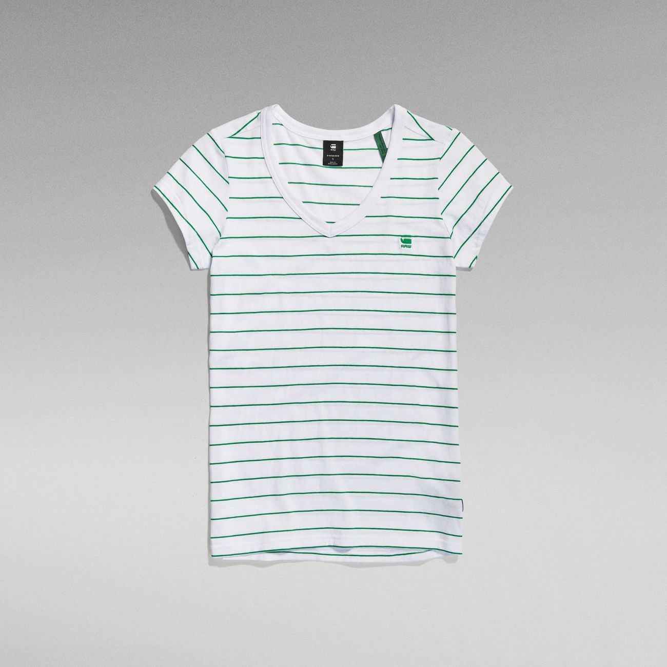 G-STAR RAW DENIM EYBEN SLIM V WMN S/S Damen T-Shirt