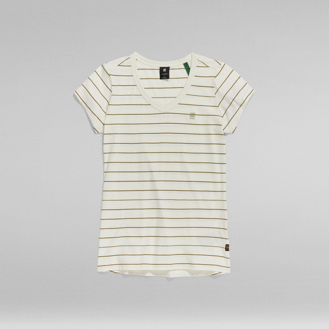 G-STAR RAW DENIM EYBEN SLIM V WMN S/S Damen T-Shirt