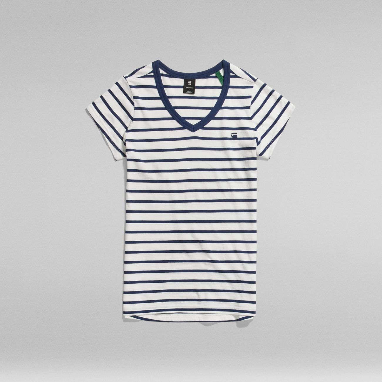 G-STAR RAW DENIM EYBEN SLIM V WMN S/S Damen T-Shirt