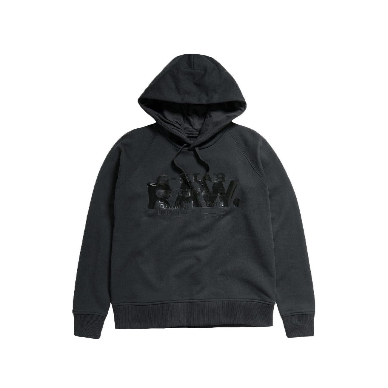 G-STAR RAW DENIM RAGLAN RAW ORIGINALS HOODED Damen Kapuzenpullover