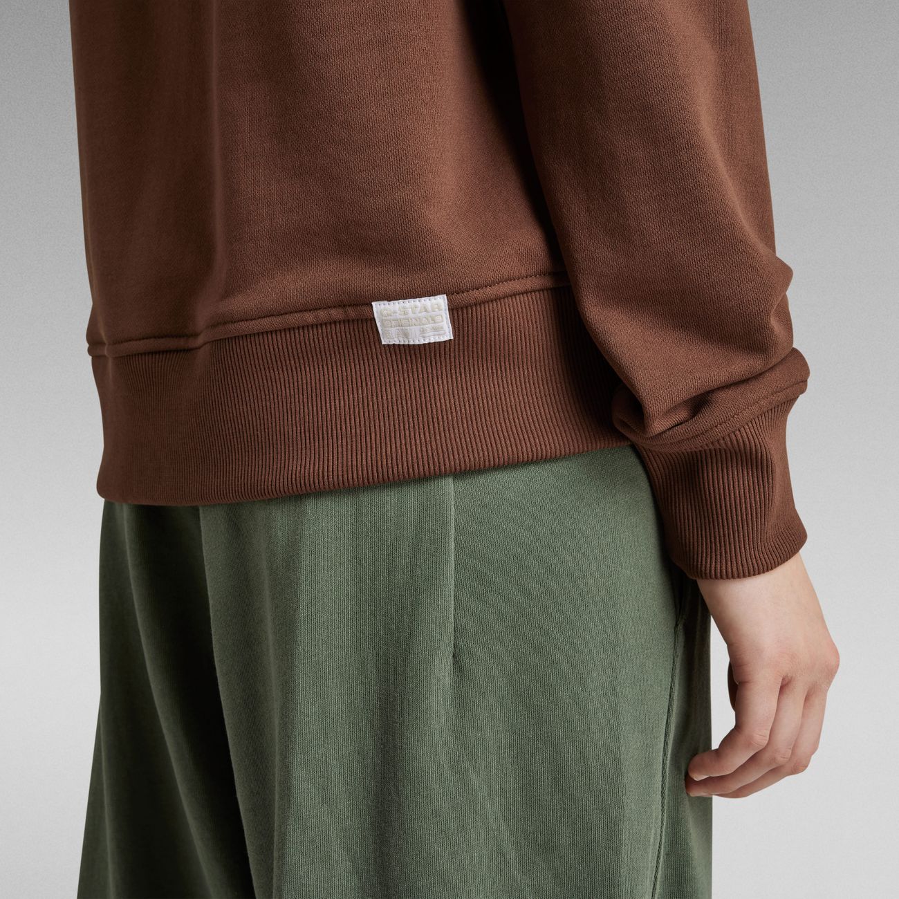 G-STAR RAW DENIM RAGLAN RAW ORIGINALS HOODED Damen Kapuzenpullover