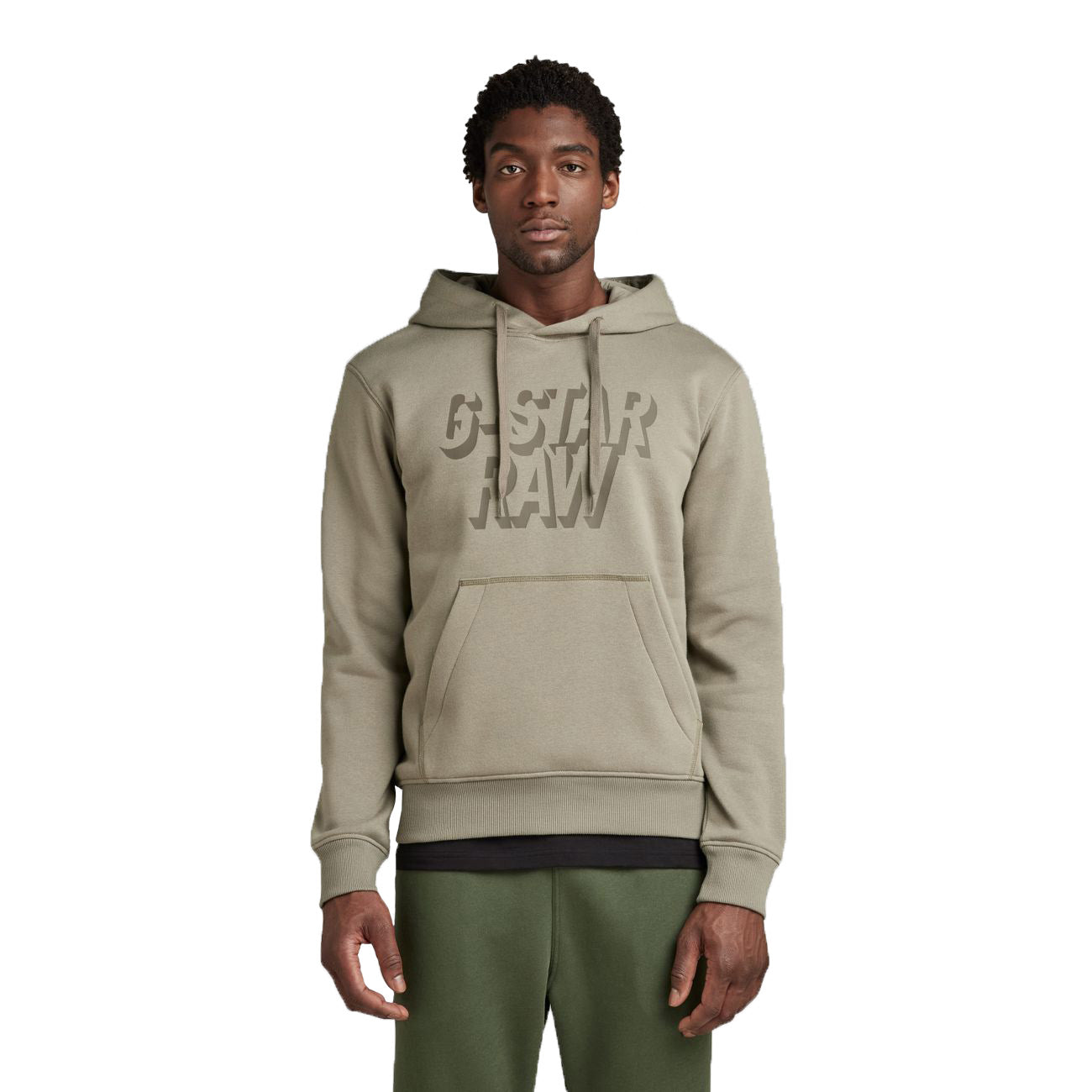 G-STAR RAW DENIM RETRO SHADOW GRAPHIC HOODED Herren Sweatshirt