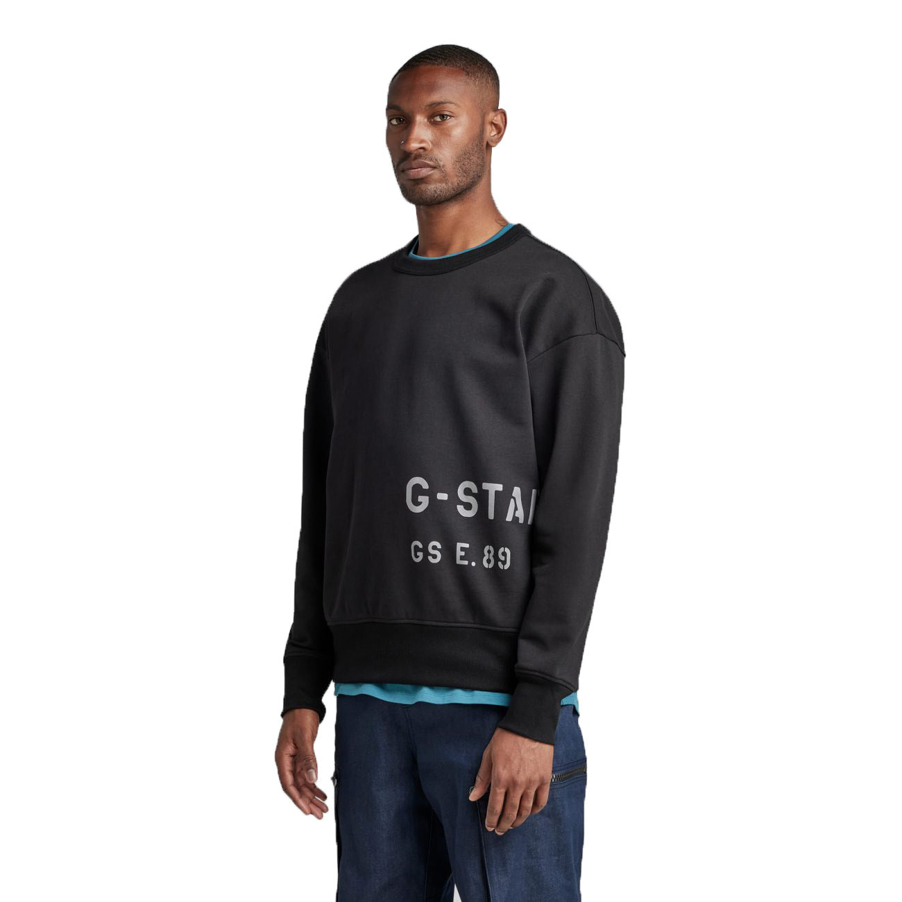 G-STAR RAW DENIM MULTI GRAPHIC OVERSIZED SWEATSHIRT Herren Sweatshirt