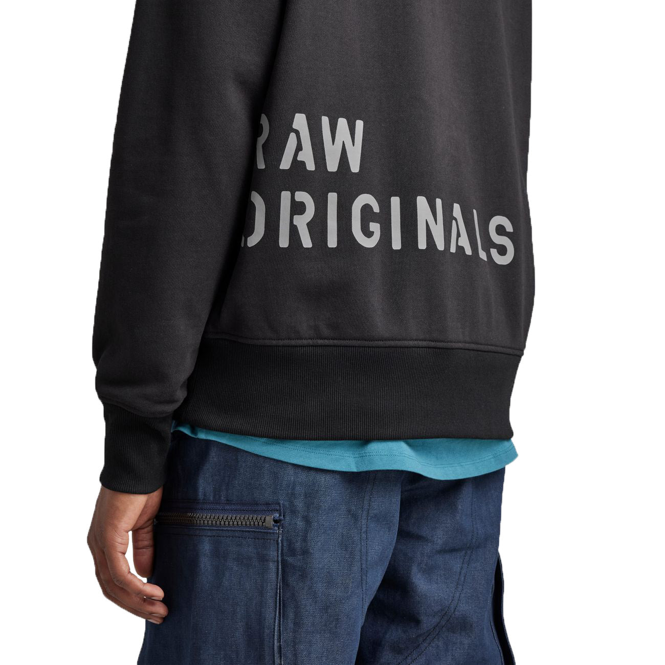G-STAR RAW DENIM MULTI GRAPHIC OVERSIZED SWEATSHIRT Herren Sweatshirt