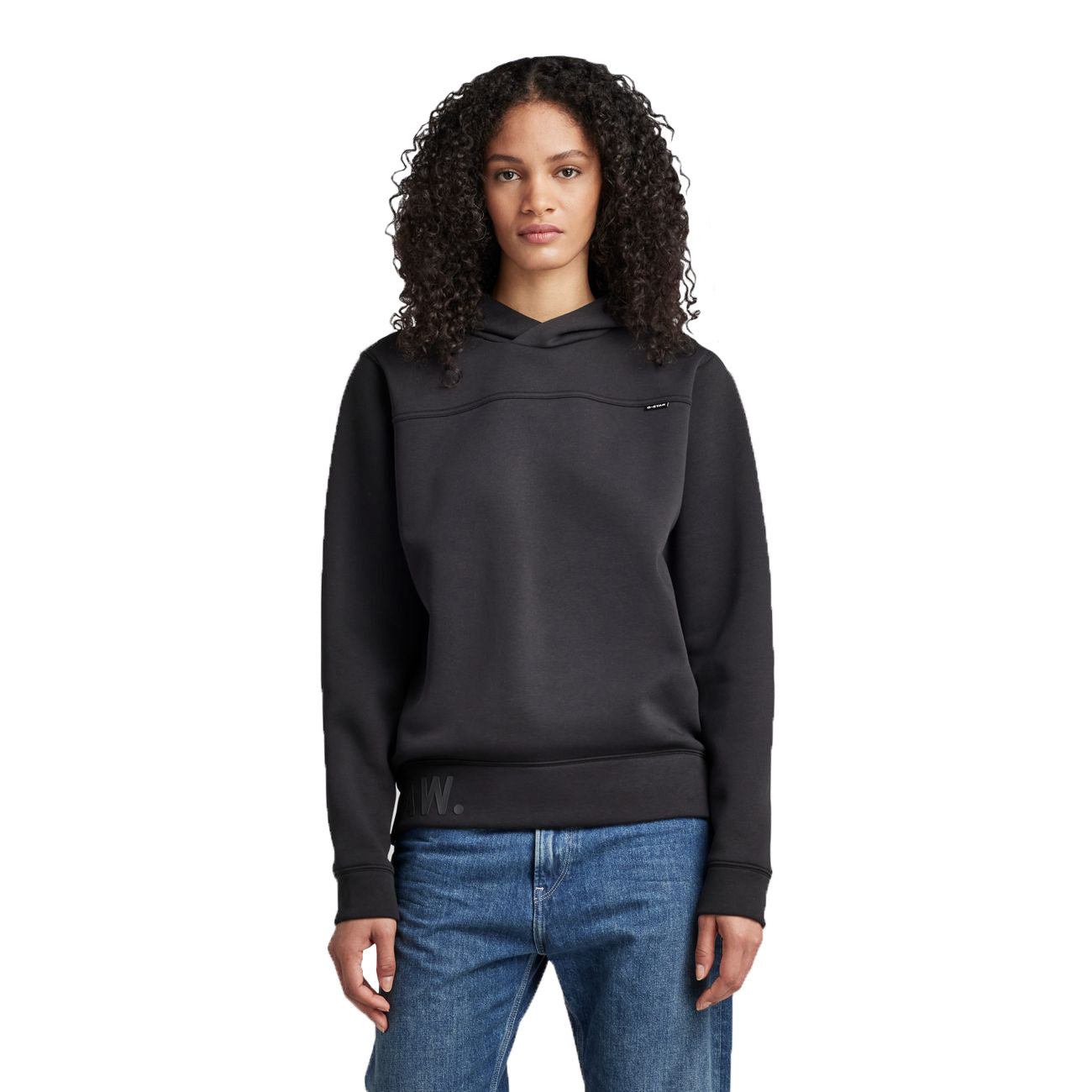 G-STAR RAW DENIM THISTLE BACK GRAPHIC HOODIE Damen Kapuzenpullover