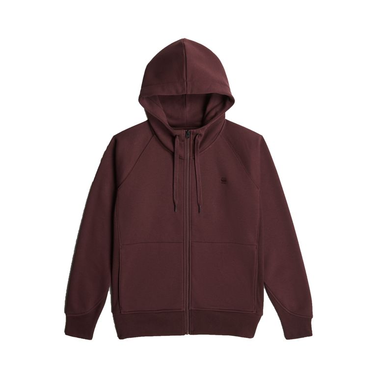 G-STAR RAW DENIM PREMIUM CORE 2.1 HOODIE ZIP THRU SWEAT Damen Kapuzen-Sweatjacke