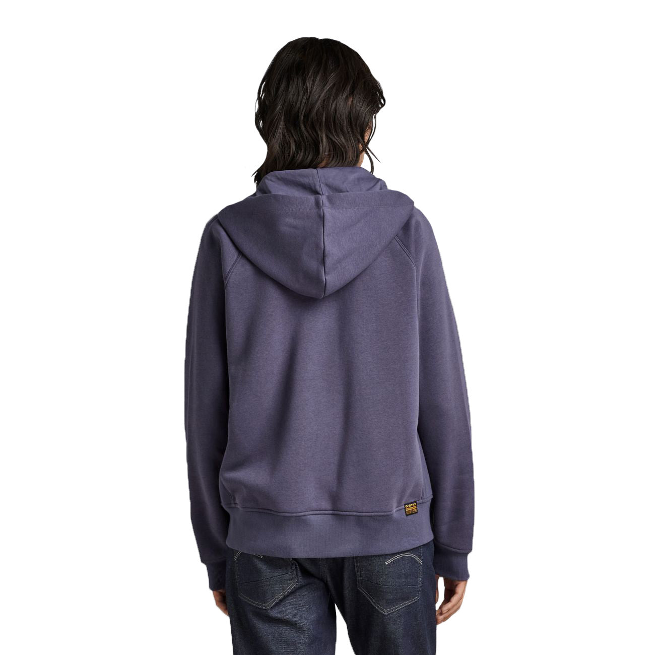 G-STAR RAW DENIM PREMIUM CORE 2.1 HOODIE ZIP THRU SWEAT Damen Kapuzen-Sweatjacke