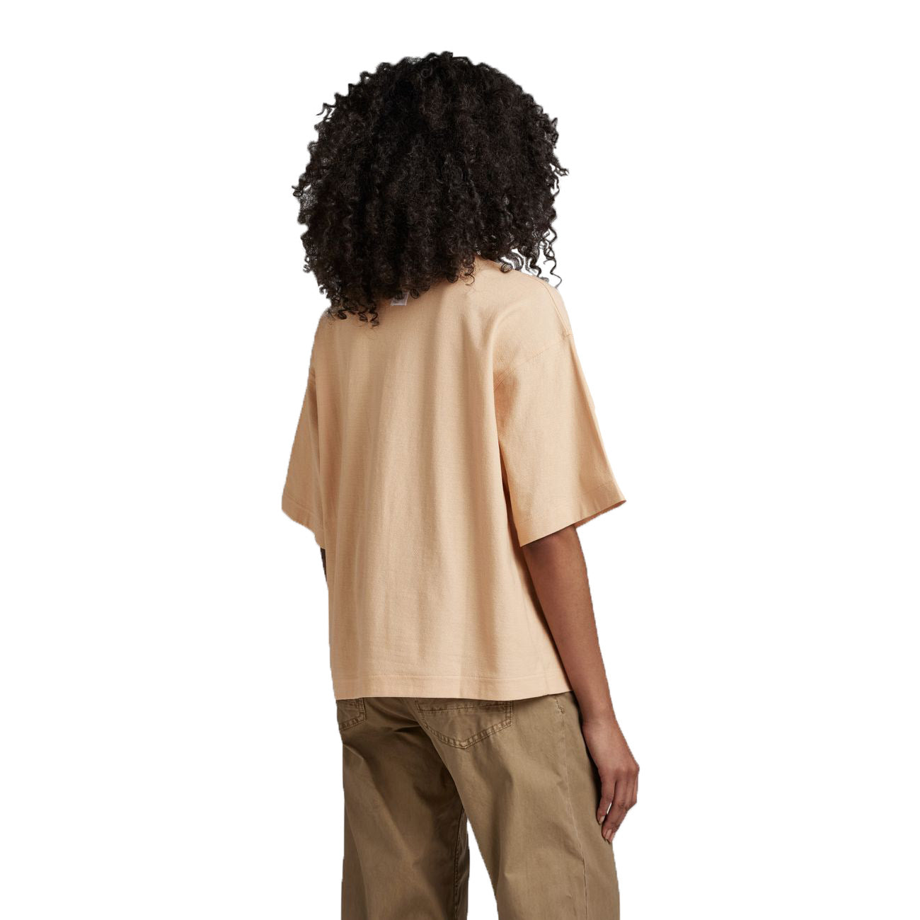 G-STAR RAW DENIM MOCK NECK LOOSE T WMN Damen T-Shirt