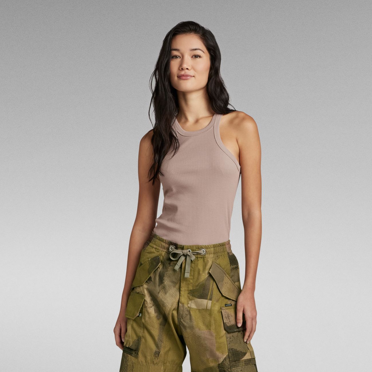 G-STAR RAW DENIM ITALIAN ARMY ULTRA SLIM TANK TOP WMN Damen Tank Top