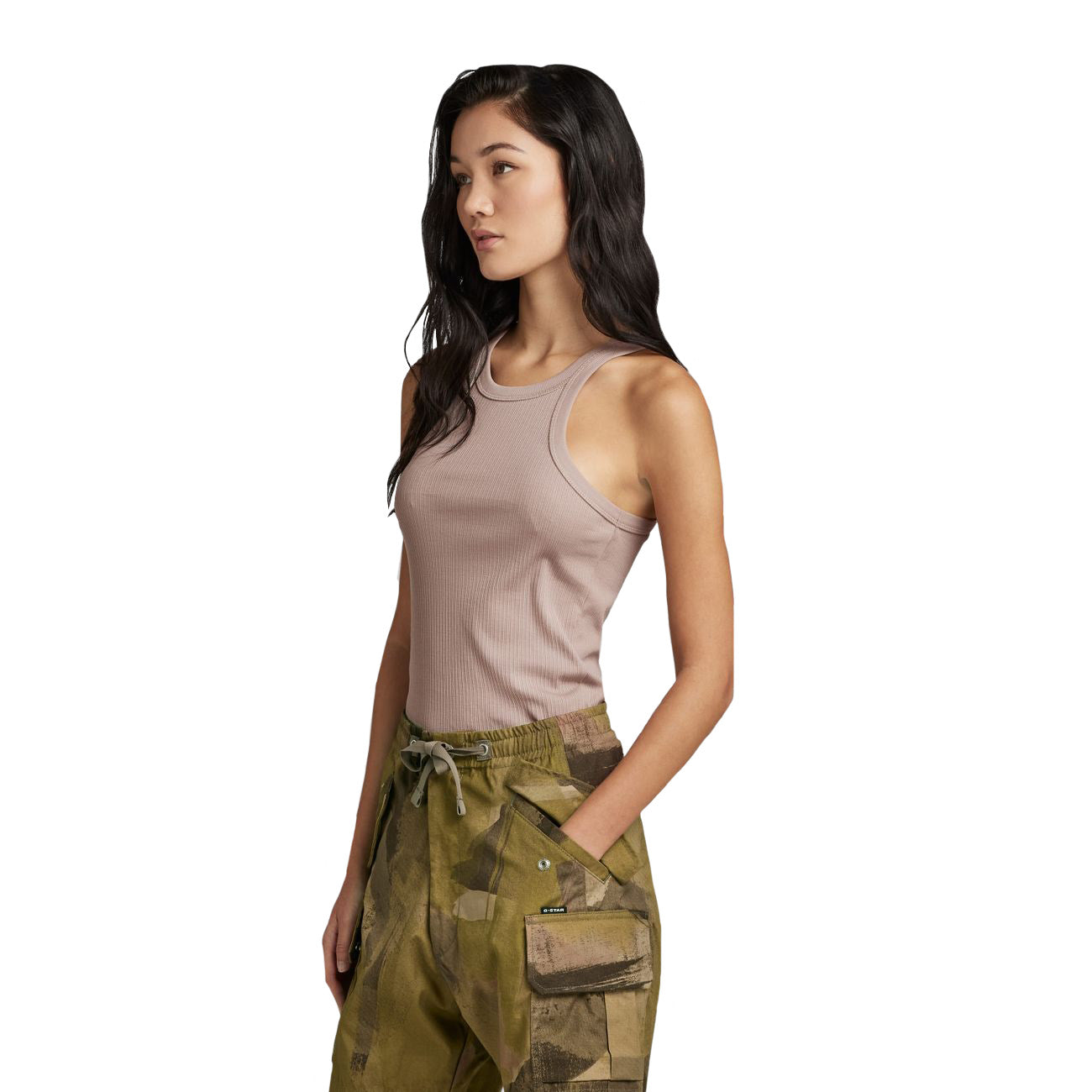 G-STAR RAW DENIM ITALIAN ARMY ULTRA SLIM TANK TOP WMN Damen Tank Top