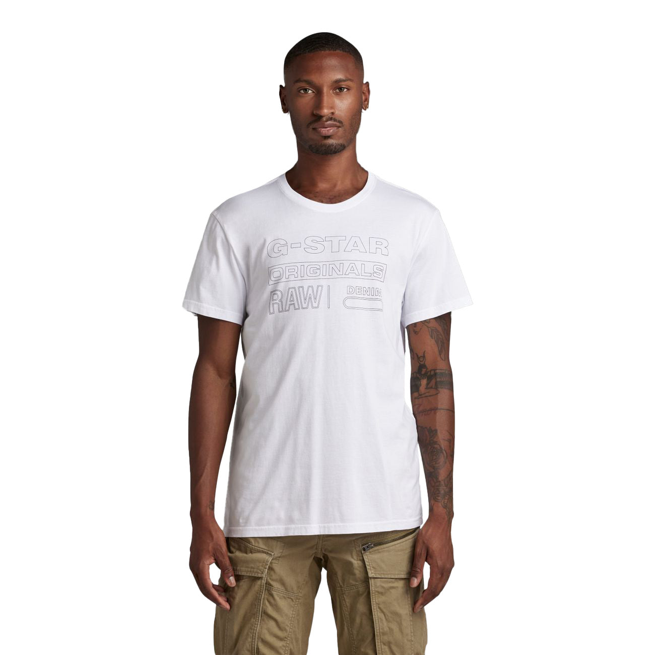 G-STAR RAW DENIM ORIGINALS R T Herren T-Shirt