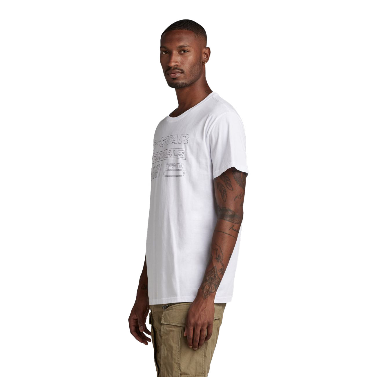 G-STAR RAW DENIM ORIGINALS R T Herren T-Shirt