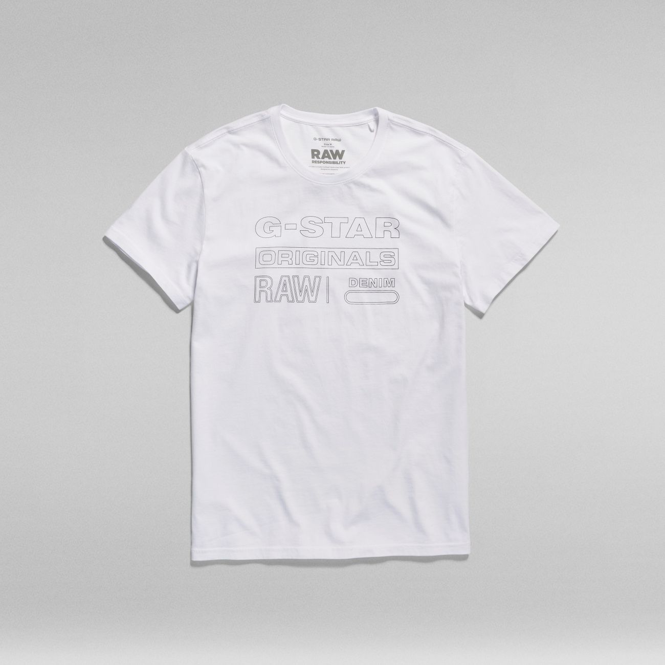 G-STAR RAW DENIM ORIGINALS R T Herren T-Shirt