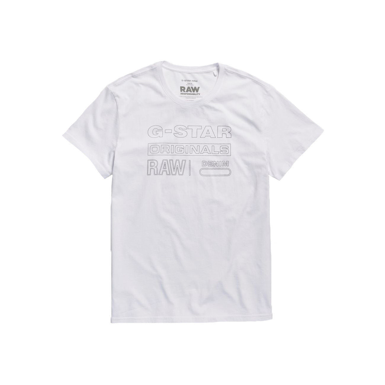 G-STAR RAW DENIM ORIGINALS R T Herren T-Shirt