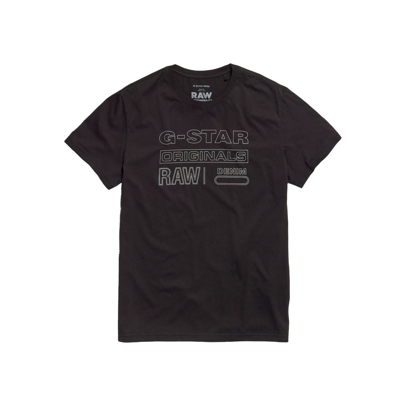 G-STAR RAW DENIM ORIGINALS R T Herren T-Shirt