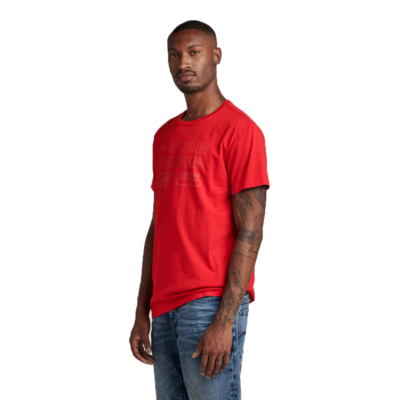 G-STAR RAW DENIM ORIGINALS R T Herren T-Shirt
