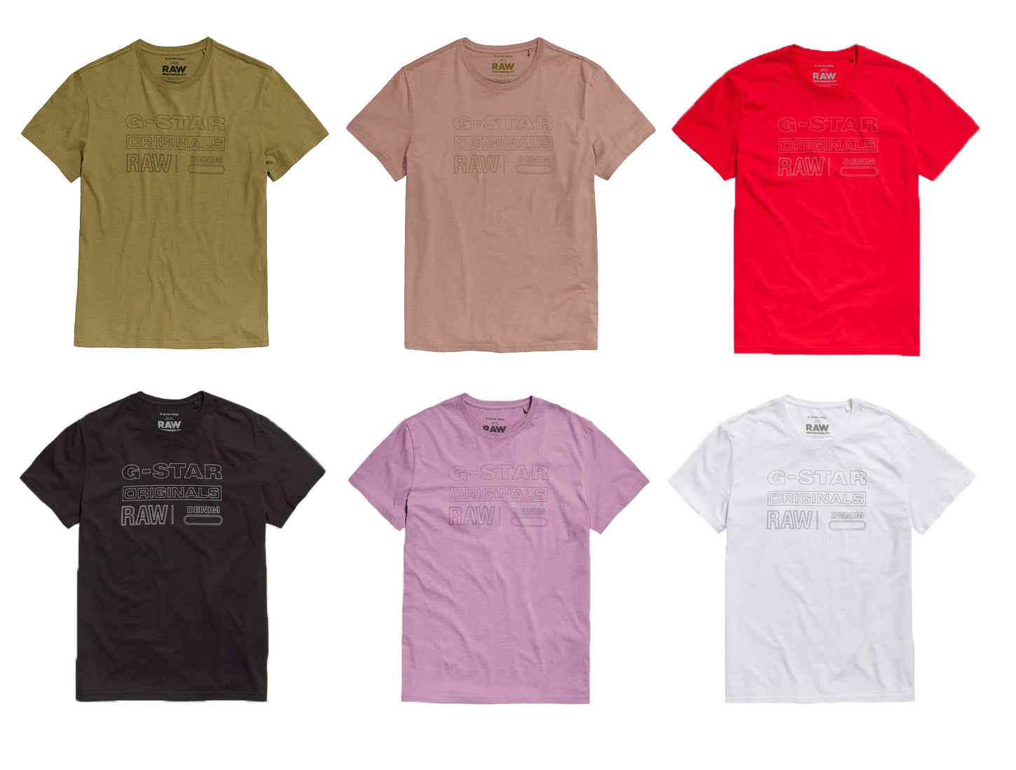 G-STAR RAW DENIM ORIGINALS R T Herren T-Shirt