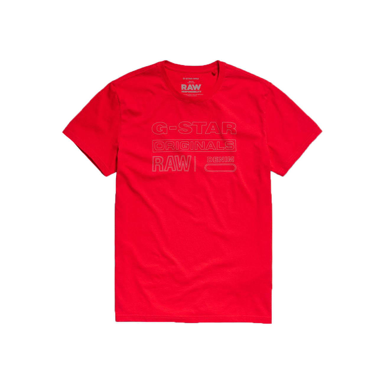 G-STAR RAW DENIM ORIGINALS R T Herren T-Shirt