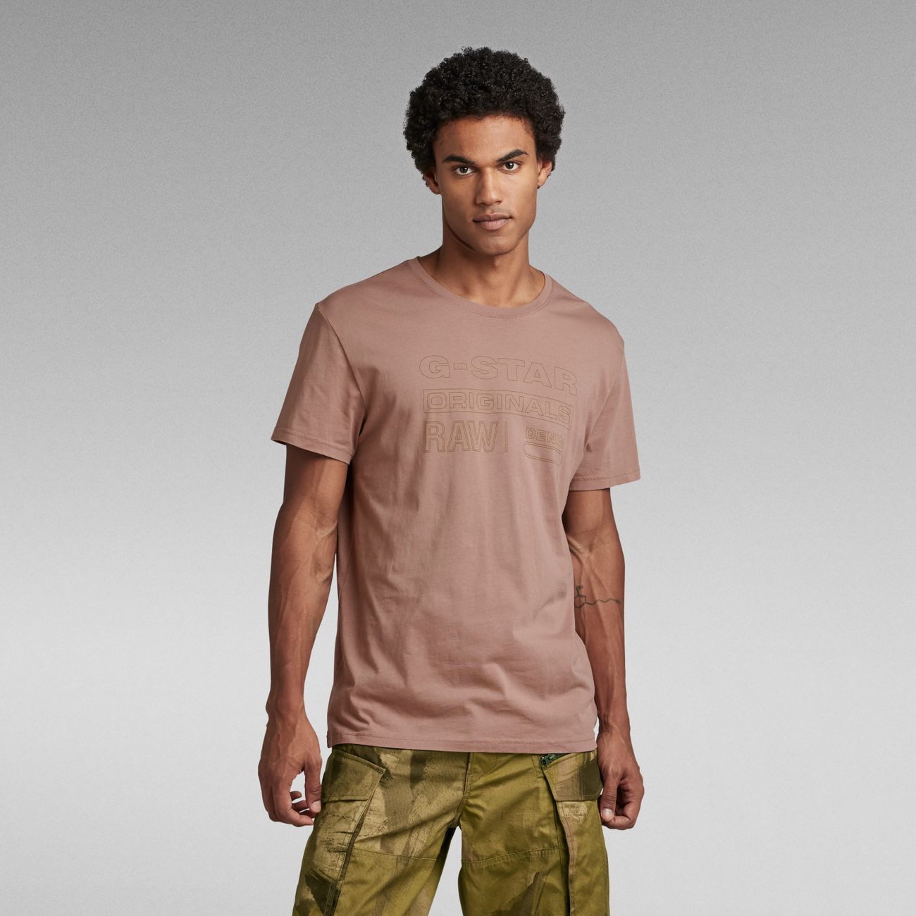 G-STAR RAW DENIM ORIGINALS R T Herren T-Shirt