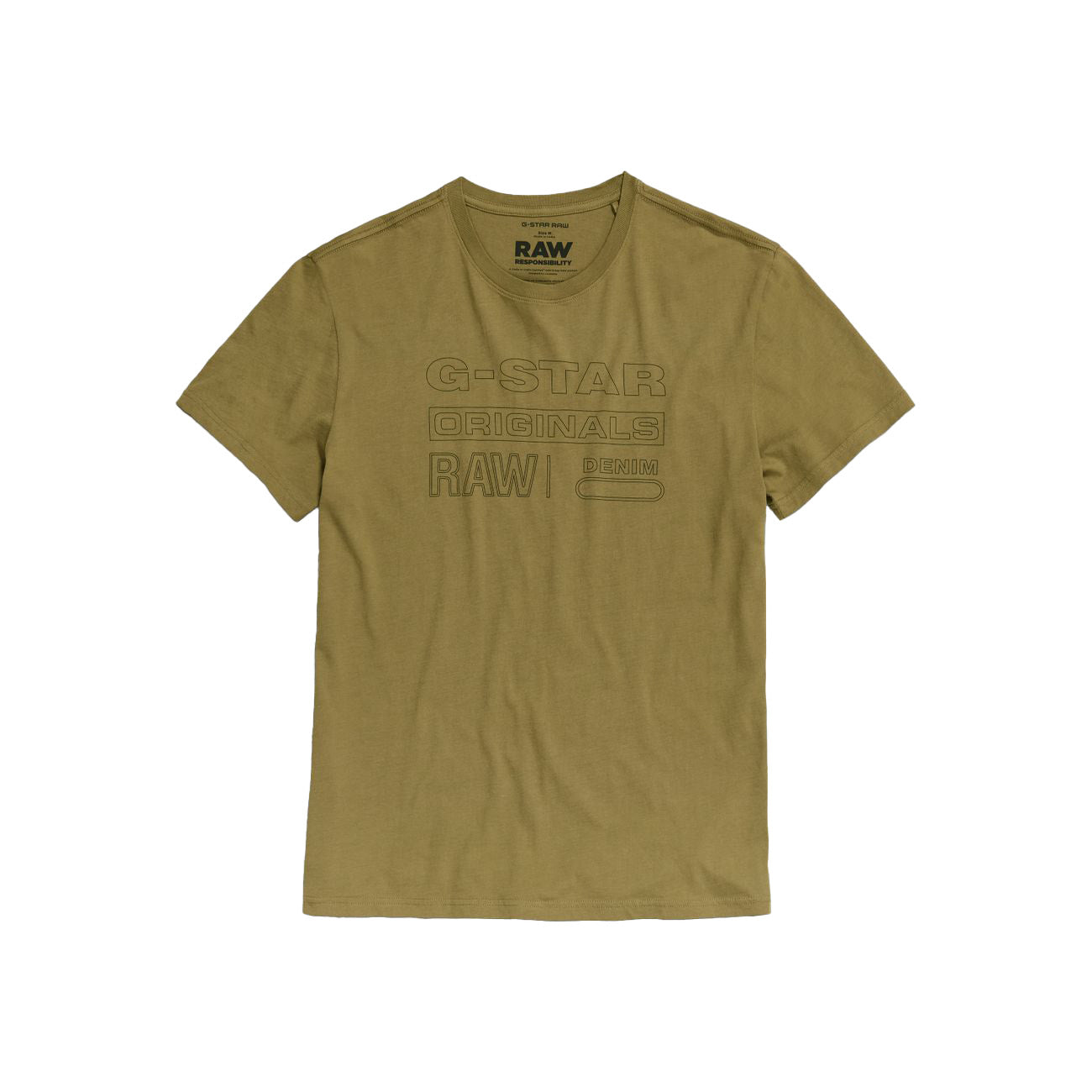 G-STAR RAW DENIM ORIGINALS R T Herren T-Shirt