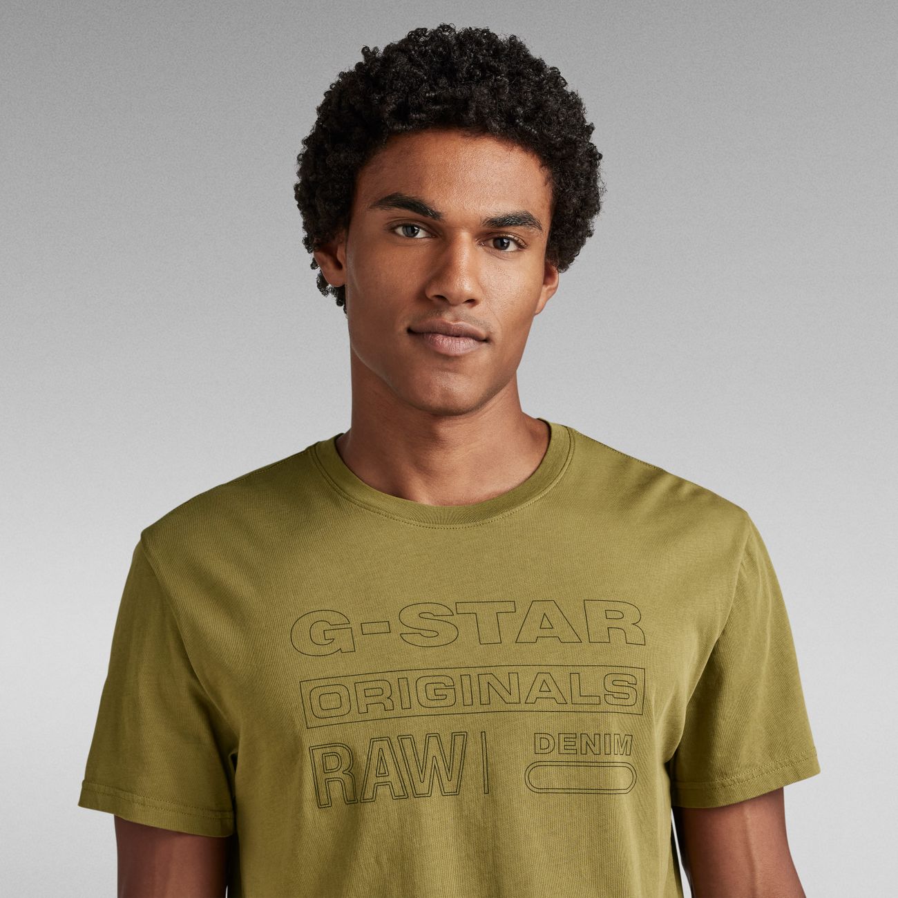 G-STAR RAW DENIM ORIGINALS R T Herren T-Shirt