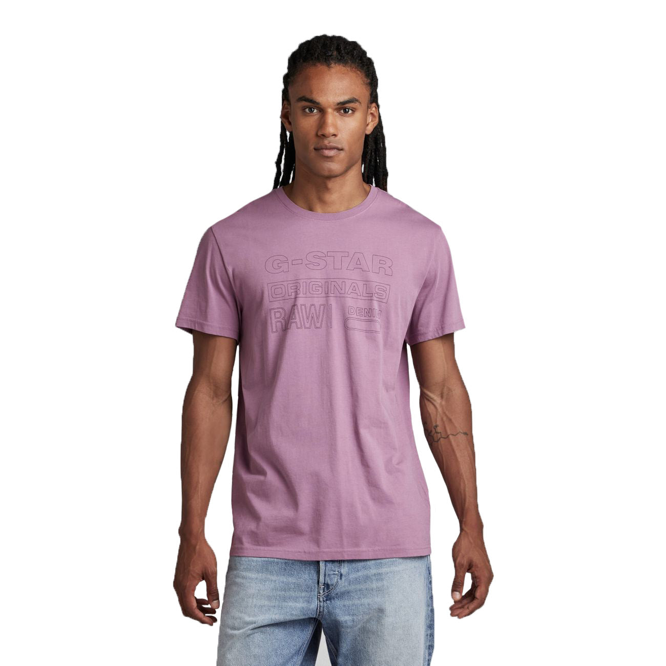 G-STAR RAW DENIM ORIGINALS R T Herren T-Shirt