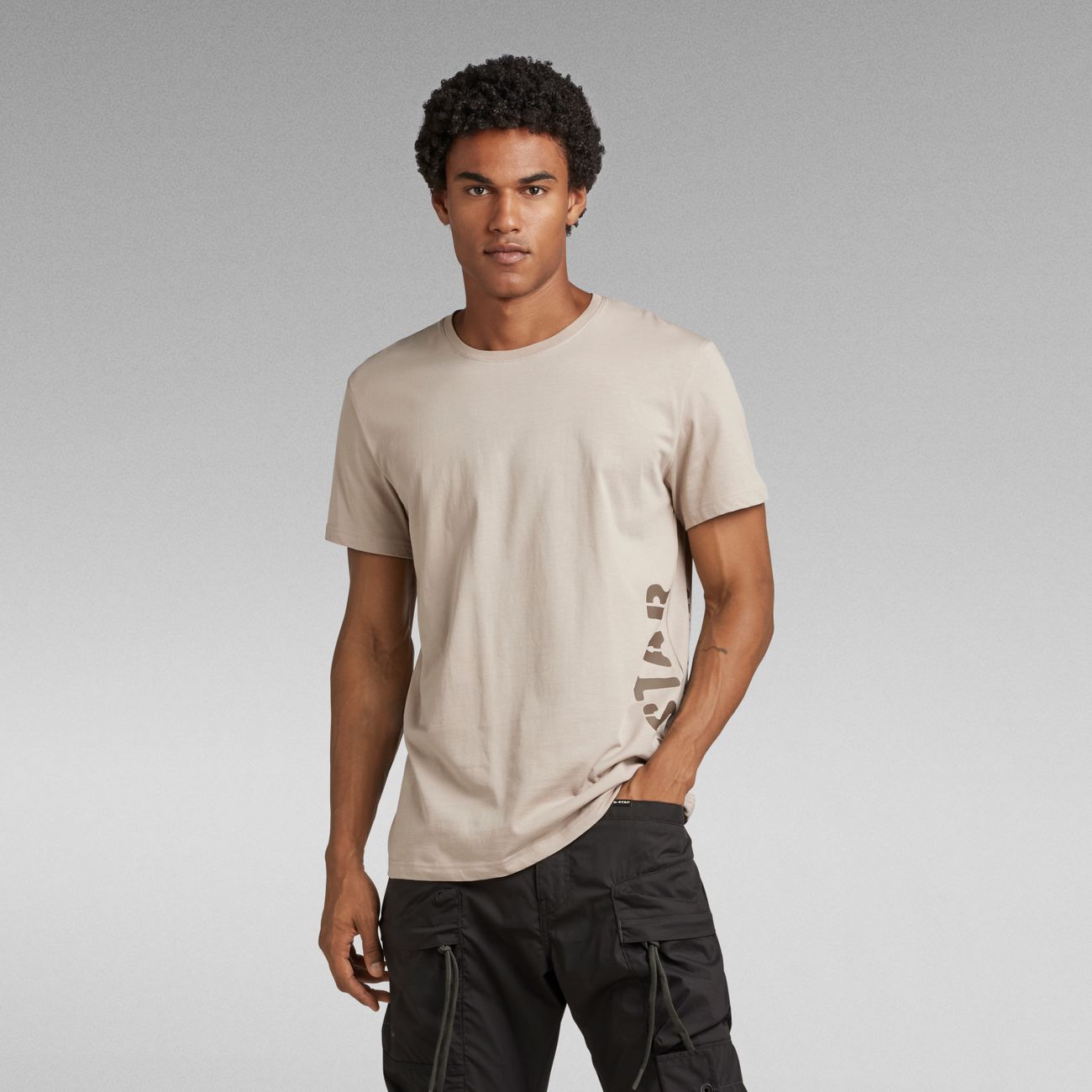 G-STAR RAW DENIM SIDE STENCIL R T Herren T-Shirt