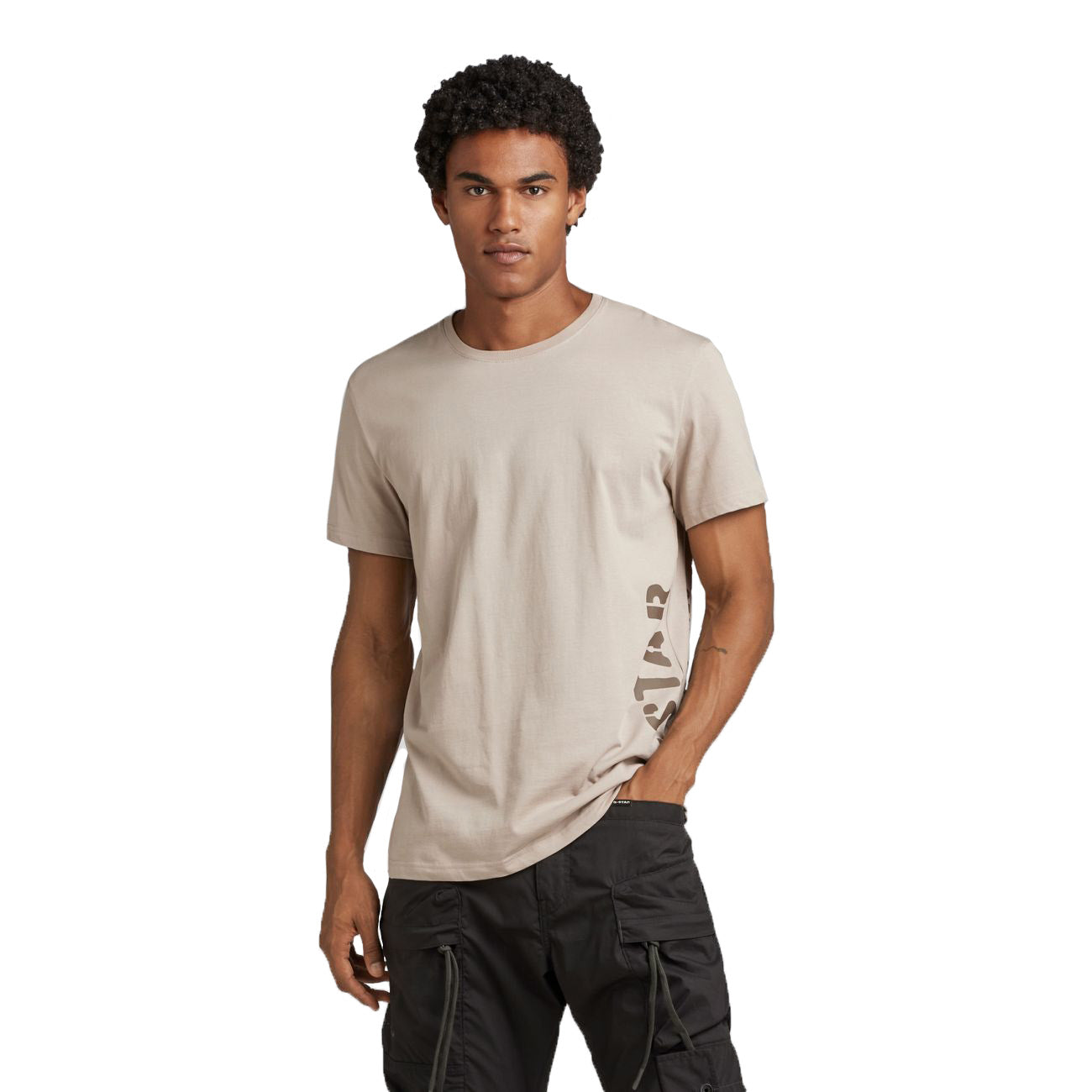 G-STAR RAW DENIM SIDE STENCIL R T Herren T-Shirt