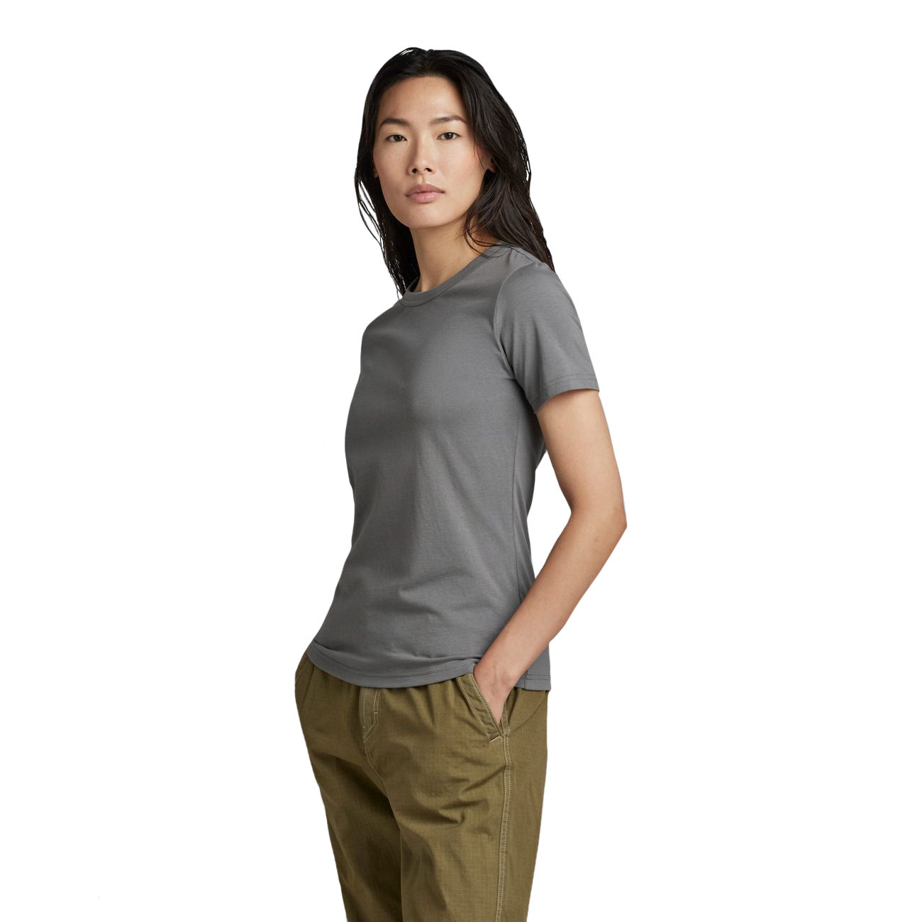G-STAR RAW DENIM VYSID RAW SLIM R T WMN Damen T-Shirt